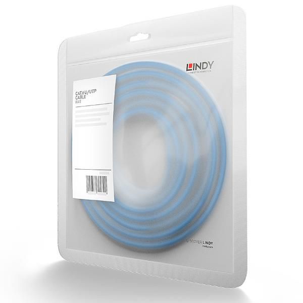 Lindy - Cavo patch - RJ-45 (M) a RJ-45 (M) - 30 cm - UTP - CAT 6 - stampato, an…