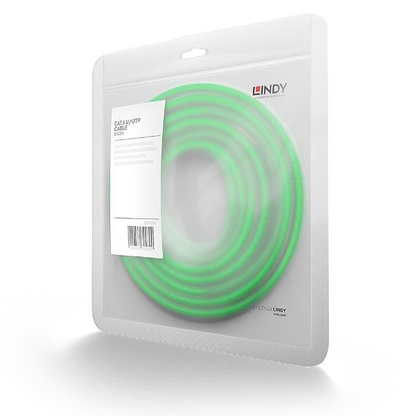 Lindy - Cavo patch - RJ-45 (M) a RJ-45 (M) - 30 cm - UTP - CAT 6 - stampato, an…