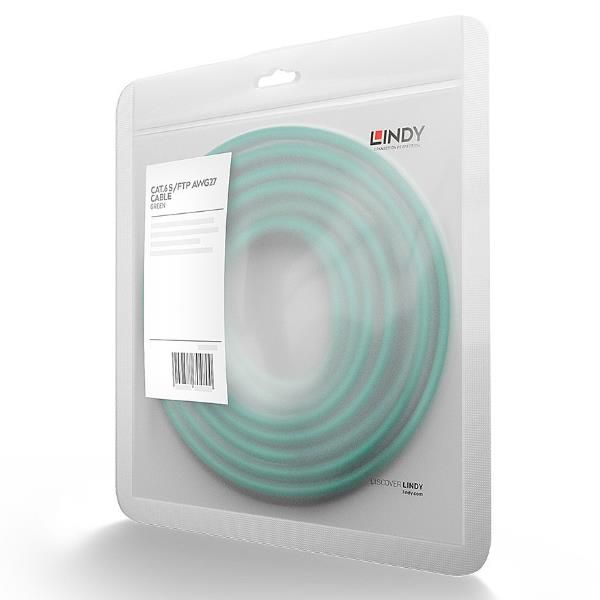 Lindy - Cavo patch - RJ-45 (M) a RJ-45 (M) - 30 m - SFTP, PiMF - CAT 6 - antiag…