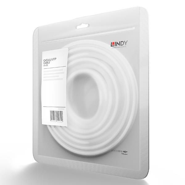 Lindy - Cavo patch - RJ-45 (M) a RJ-45 (M) - 50 cm - UTP - CAT 6 - stampato, an…