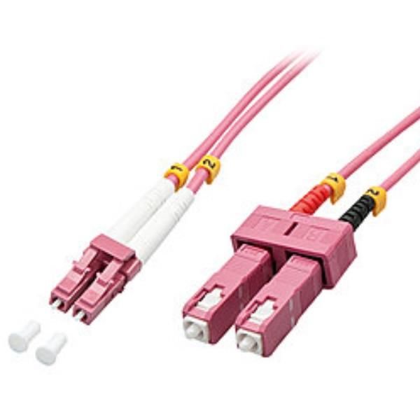 Lindy - Cavo patch - SC multi-mode (M) a LC multi-mode (M) - 15 m - fibra ottic…
