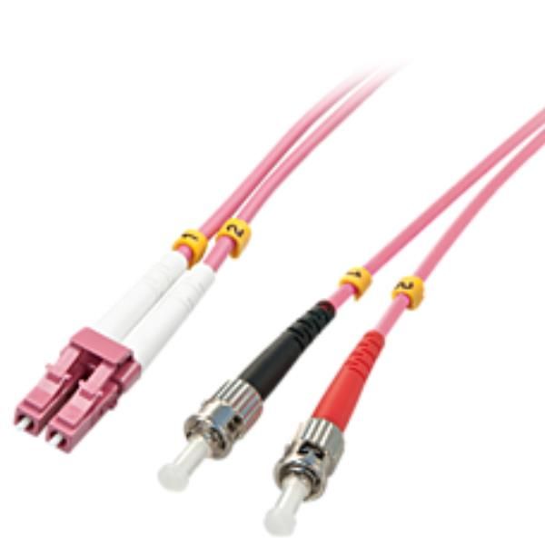Lindy - Cavo patch - ST multi-mode (M) a LC multi-mode (M) - 2 m - fibra ottica…
