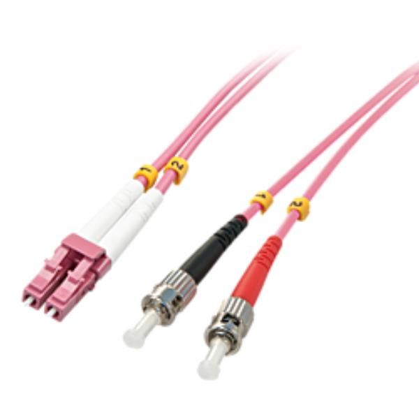 Lindy - Cavo patch - ST multi-mode (M) a LC multi-mode (M) - 5 m - fibra ottica…