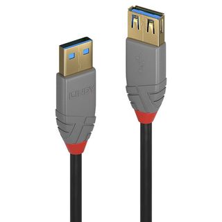 Lindy Anthra Line - Cavo USB - USB Tipo A (M) a USB Tipo A (F) - USB 3.1 Gen1 -…