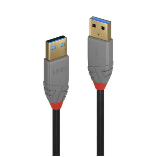 Lindy Anthra Line - Cavo USB - USB Tipo A (M) a USB Tipo A (M) - USB 3.0 - 2 m