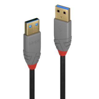 Lindy Anthra Line - Cavo USB - USB Tipo A (M) a USB Tipo A (M) - USB 3.0 - 5 m …