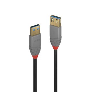 Lindy Anthra Line - Prolunga USB - USB Tipo A (M) a USB Tipo A (F) - USB 3.0 - …