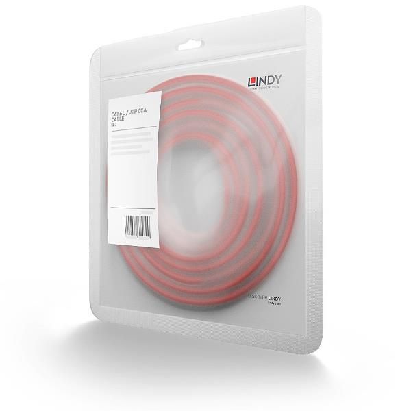 Lindy Basic - Cavo patch - RJ-45 (M) a RJ-45 (M) - 3 m - UTP - CAT 6 - stampato…