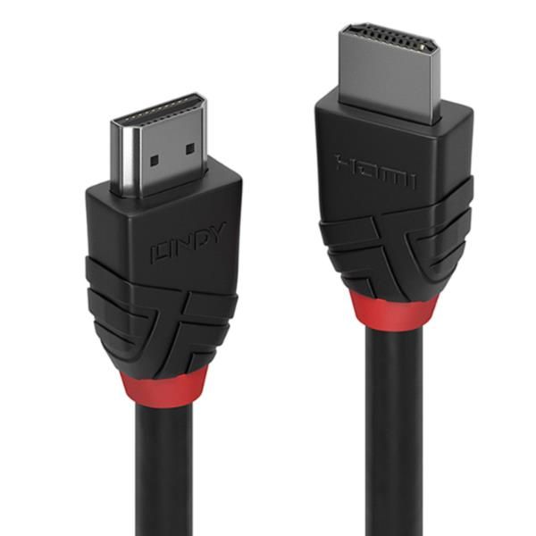 Lindy Black Line - Cavo HDMI con Ethernet - HDMI maschio a HDMI maschio - 50 cm…