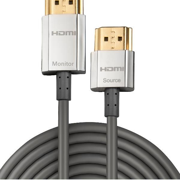 Lindy CROMO Slim High Speed HDMI Cable with Ethernet - Cavo HDMI con Ethernet -…