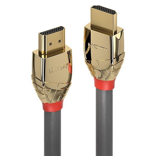 Lindy Gold Line - Cavo HDMI con Ethernet - HDMI maschio a HDMI maschio - 3 m - …