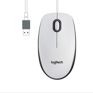 Logitech M100 - Mouse - dimensioni standard - per destrorsi e per sinistrorsi -…