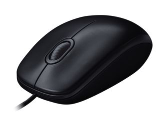 Logitech M90 - Mouse - per destrorsi e per sinistrorsi - ottica - cablato - USB