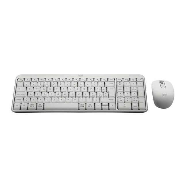 Logitech MK250 Compact Bluetooth Wireless Combo, Wireless, RF senza fili + Blue…