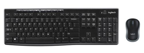 Logitech MK270 Wireless Combo - Set mouse e tastiera - senza fili - 2.4 GHz - i…