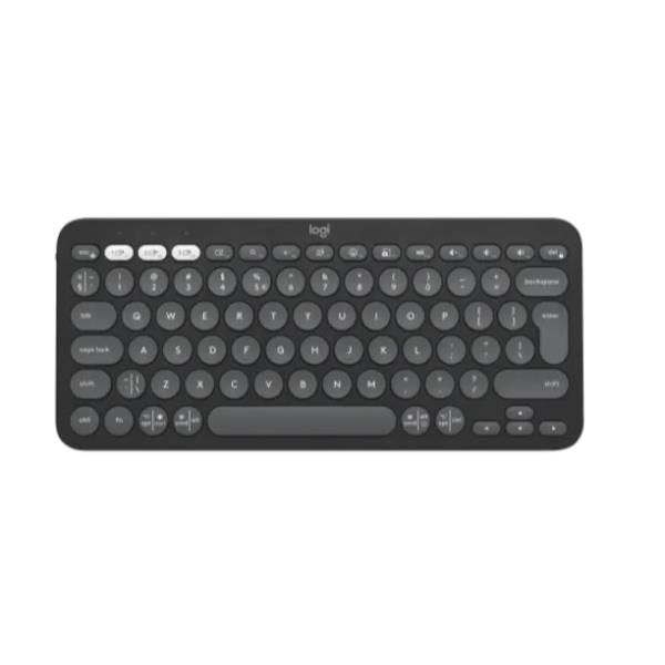 Logitech Pebble Keys 2 K380s - Tastiera - senza fili - Bluetooth LE - QWERTY - …