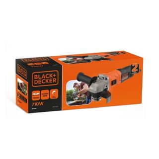 BLACK+DECKER BEG010 - Levigatrice angolare - 710 W - 115 mm