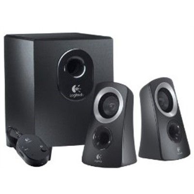 Logitech Z-313 - Sistema altoparlanti - per PC - 2.1 canali - 25 Watt (Totale)