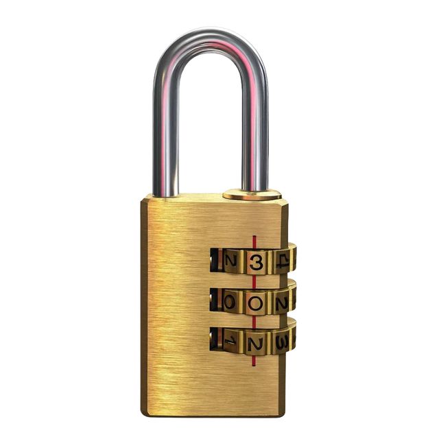 Lucchetto con combinazione - 21 mm - Metalplus