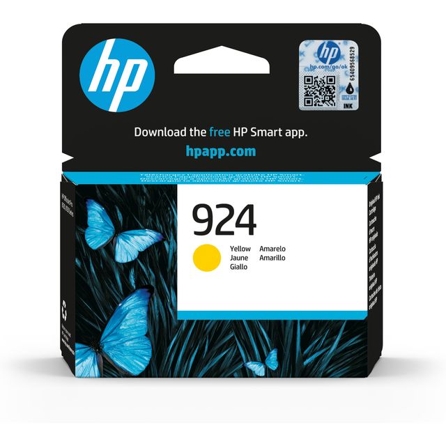 MATERIALE DI CONSUMO - Cartuccia di inchiostro giallo originale HP 924
