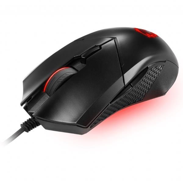 MSI Clutch GM08 - Mouse - per destrorsi e per sinistrorsi - ottica - 6 pulsanti…