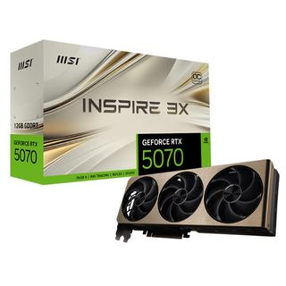 MSI GeForce RTX 5070 12G INSPIRE 3X OC