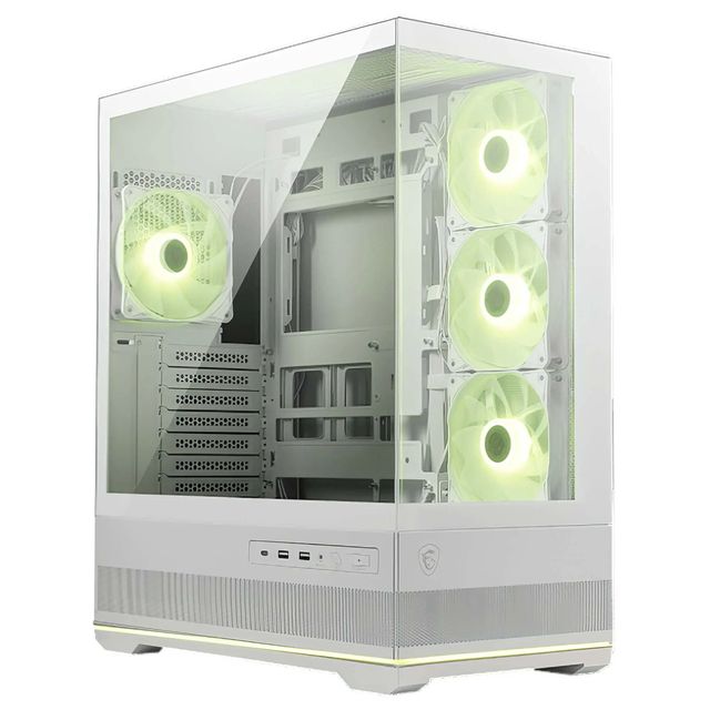 MSI MAG PANO 110R PZ WHITE computer case Midi Tower Bianco