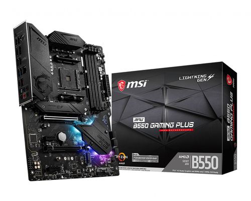 MSI MPG B550 GAMING PLUS - Scheda madre - ATX - Socket AM4 - AMD B550 Chipset -…