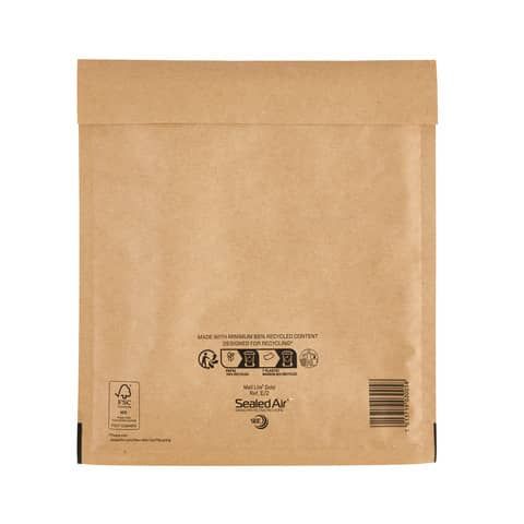 Mail Lite - Busta postale - 220 x 260 mm - rettangolare - estremità aperta - au…