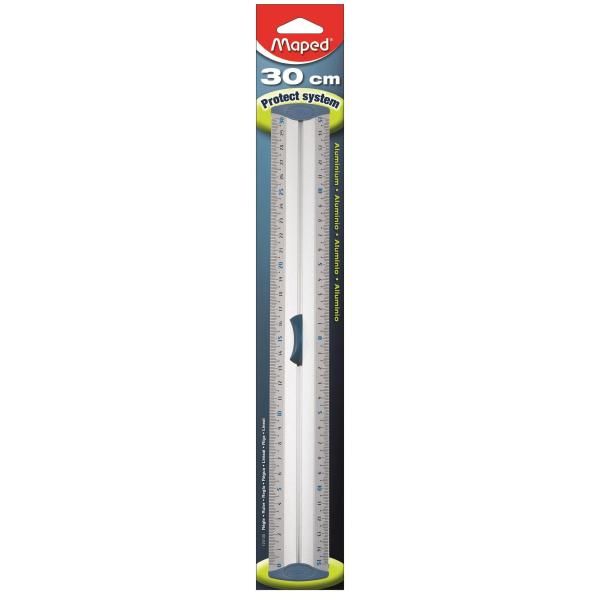 Maped - Righello - 30 cm - alluminio anodizzato