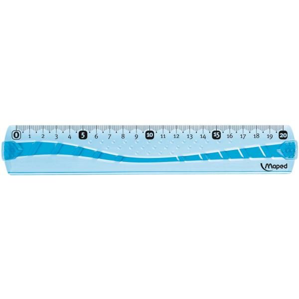 Maped Flex - Righello - 20 cm - disponibile in colori assortiti