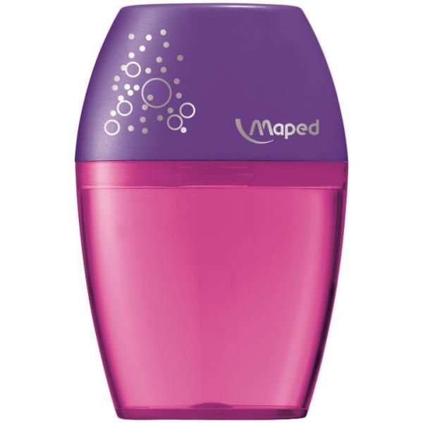 Maped Shaker - Temperino con contenitore - disponibile in colori assortiti