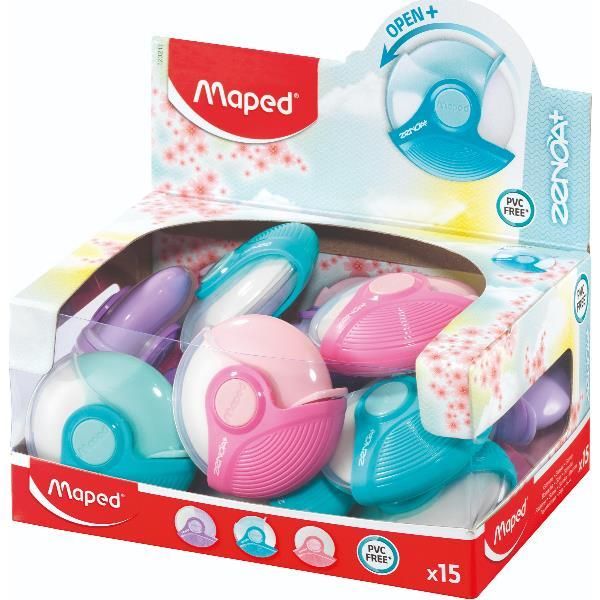 Maped Zenoa Plus - Gomma - assortiti (pacchetto di 15)