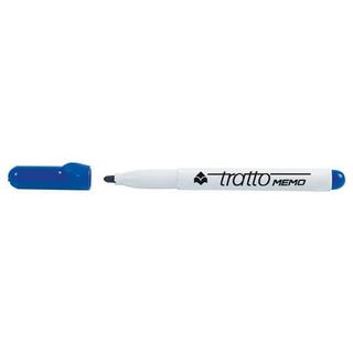 Marcatore Tratto Memo blu p/tonda 4 0 mm tratto 1 0-2 5 mm inchiostro cancellab…