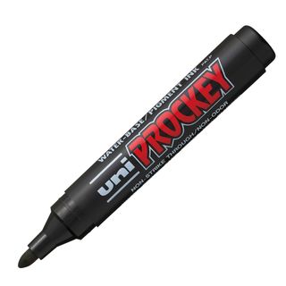 Marcatore Uni Prockey M122 - punta conica 1,20mm-1,80mm - nero - Uni Mitsubishi