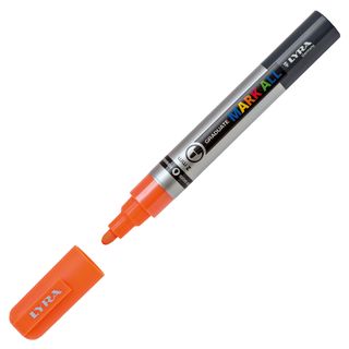 Marcatore a base d'acqua Graduate Mark All - punta tonda 2mm - arancione fluo -…
