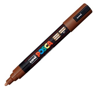 Marcatore a base d'acqua Uni Posca PC5M - punta tonda media da 1,8mm a 2,5mm - …