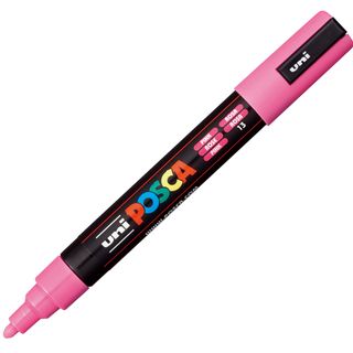 Marcatore a base d'acqua Uni Posca PC5M - punta tonda media da 1,8mm a 2,5mm - …