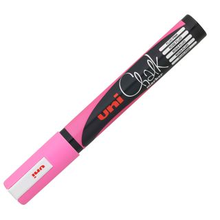 Marcatore a gesso liquido Uni Chalk Marker - punta tonda da 1,80-2,50mm - rosa …