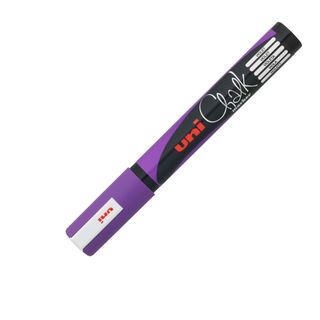 Marcatore a gesso liquido Uni Chalk Marker - punta tonda da 1,80-2,50mm - viola…