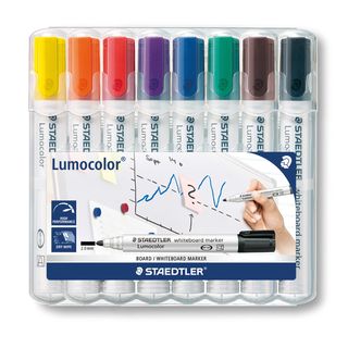 Marcatore cancellabile Lumocolor whiteboard 351 - tratto 2,0 mm - Staedtler - a…