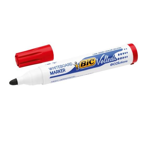 Marcatore per lavagne bianche BIC Velleda 1701 punta conica 1,5 mm rosso 525825
