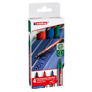 Marcatore permanente 300 - punta conica - da 1,5 a 3 mm - colori assortiti - Ed…
