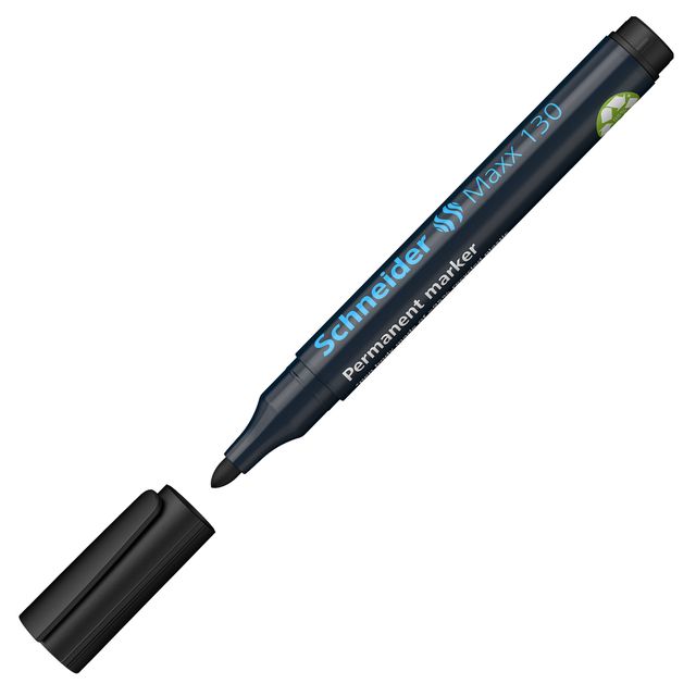 Marcatore permanente Maxx 130 - punta conica - tratto 1,00-3,00mm - nero - Schn…