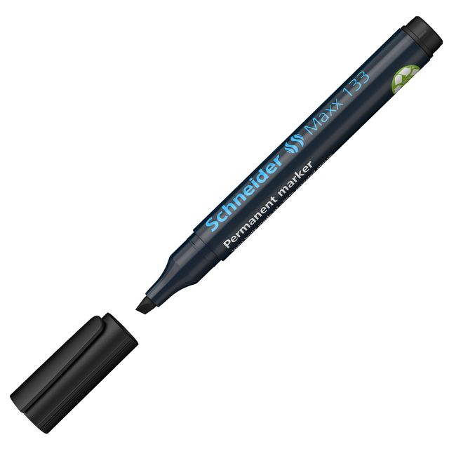 Marcatore permanente Maxx 133 - punta a scalpello - Tratto 1,00-4,00mm - nero -…