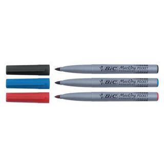 Marcatori permanente Marking a base d'alcool - punta pocket tonda 1,10mm - blu …