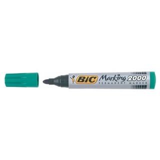 Marcatori permanente Marking a base d'alcool - punta tonda 1,70mm - verde - Bic…