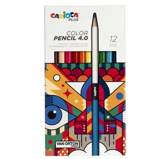 Matita colorata Color Pencil 4.0 - mina 4 mm - colori assortiti - Carioca Plus …