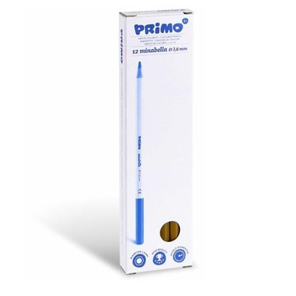Matita colorata Minabella - diametro mina 3,8 mm - ocra - Primo