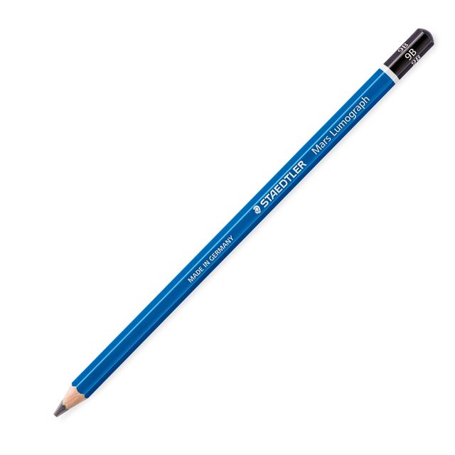 Matita di grafite Mars Lumograph 100 - gradazione 9B - Staedtler